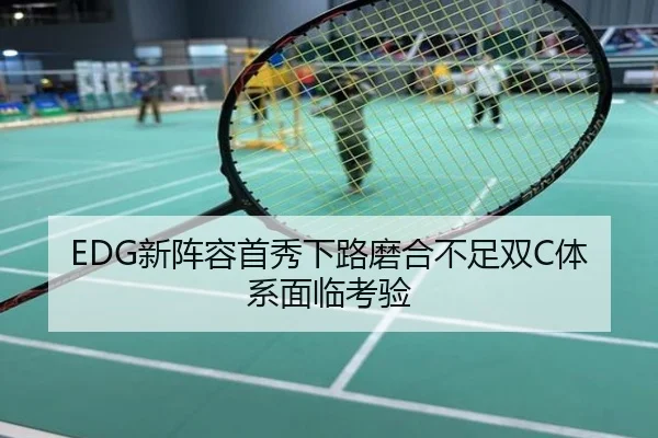 EDG新阵容首秀下路磨合不足双C体系面临考验